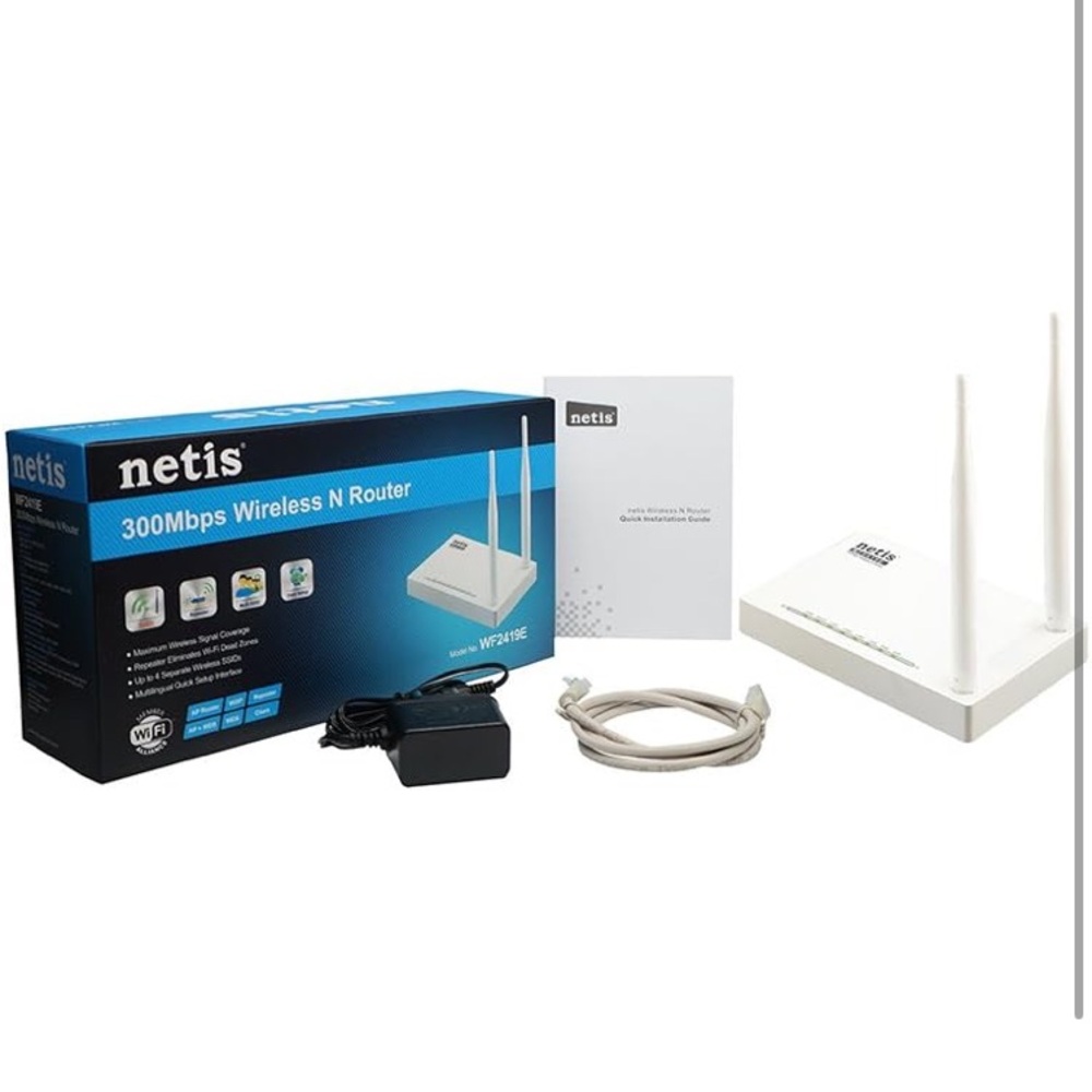 NEW Open Box Netis DL4323 300Mbps High-Speed Wireless N ADSL2 and Modem Router - Picture 4 of 7